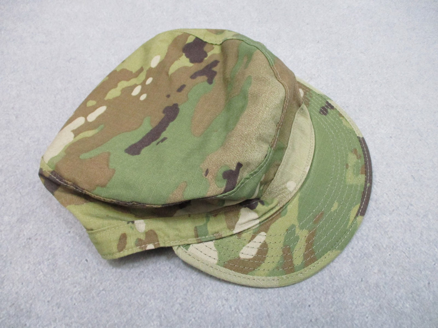 US Army Uniform Patrol Cap Scorpion OCP W2 Camo Size 7 3/4 Military Hat PC