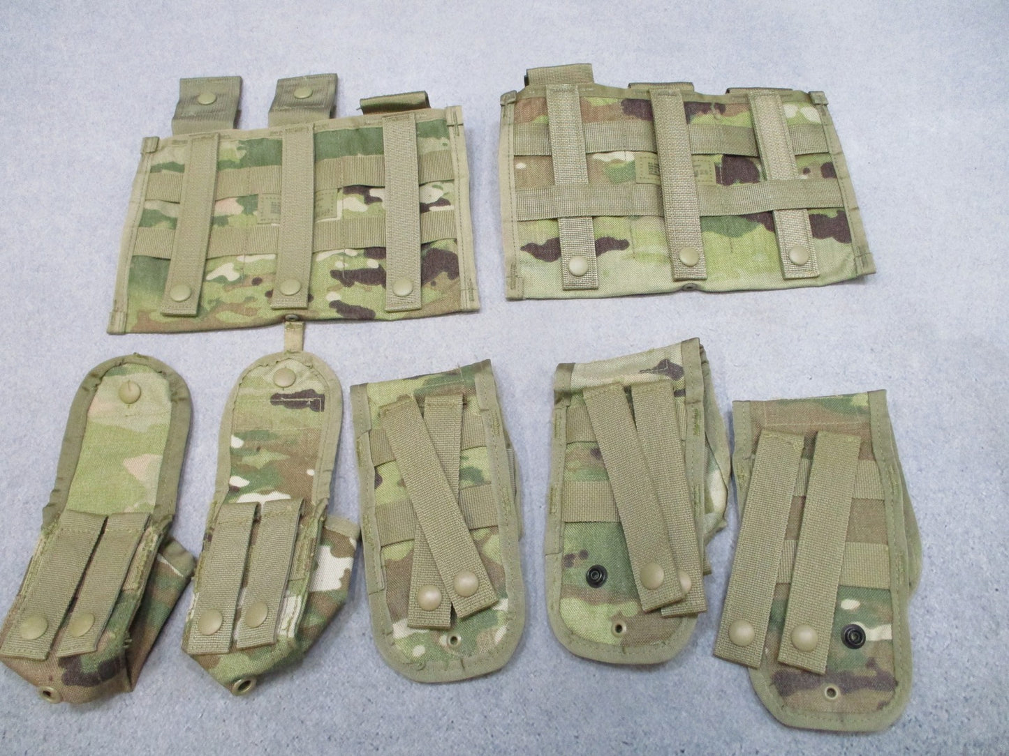 USGI Scorpion OCP MOLLE II Mag Grenade Pouch Set 5.56/.223 7 Piece Rifleman Set