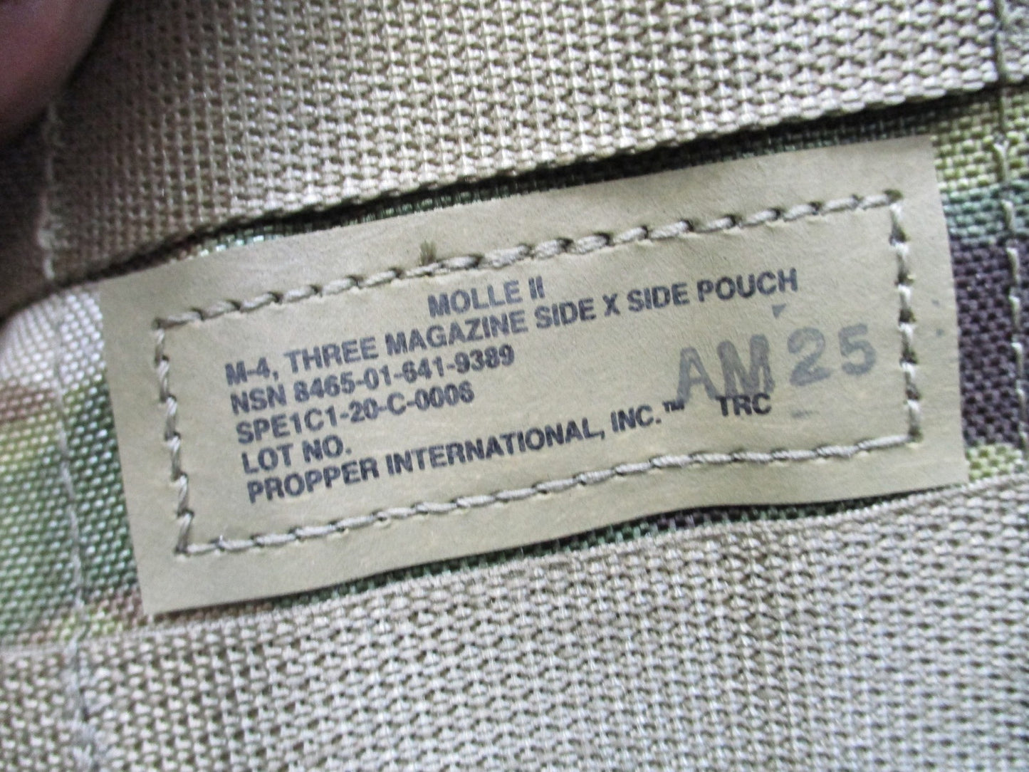 USGI Scorpion OCP MOLLE II Mag Grenade Pouch Set 5.56/.223 7 Piece Rifleman Set