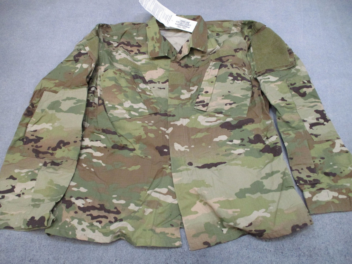 USGI Scorpion OCP Army Combat Uniform ACU Coat Large Long New Top 50/50 NYCO