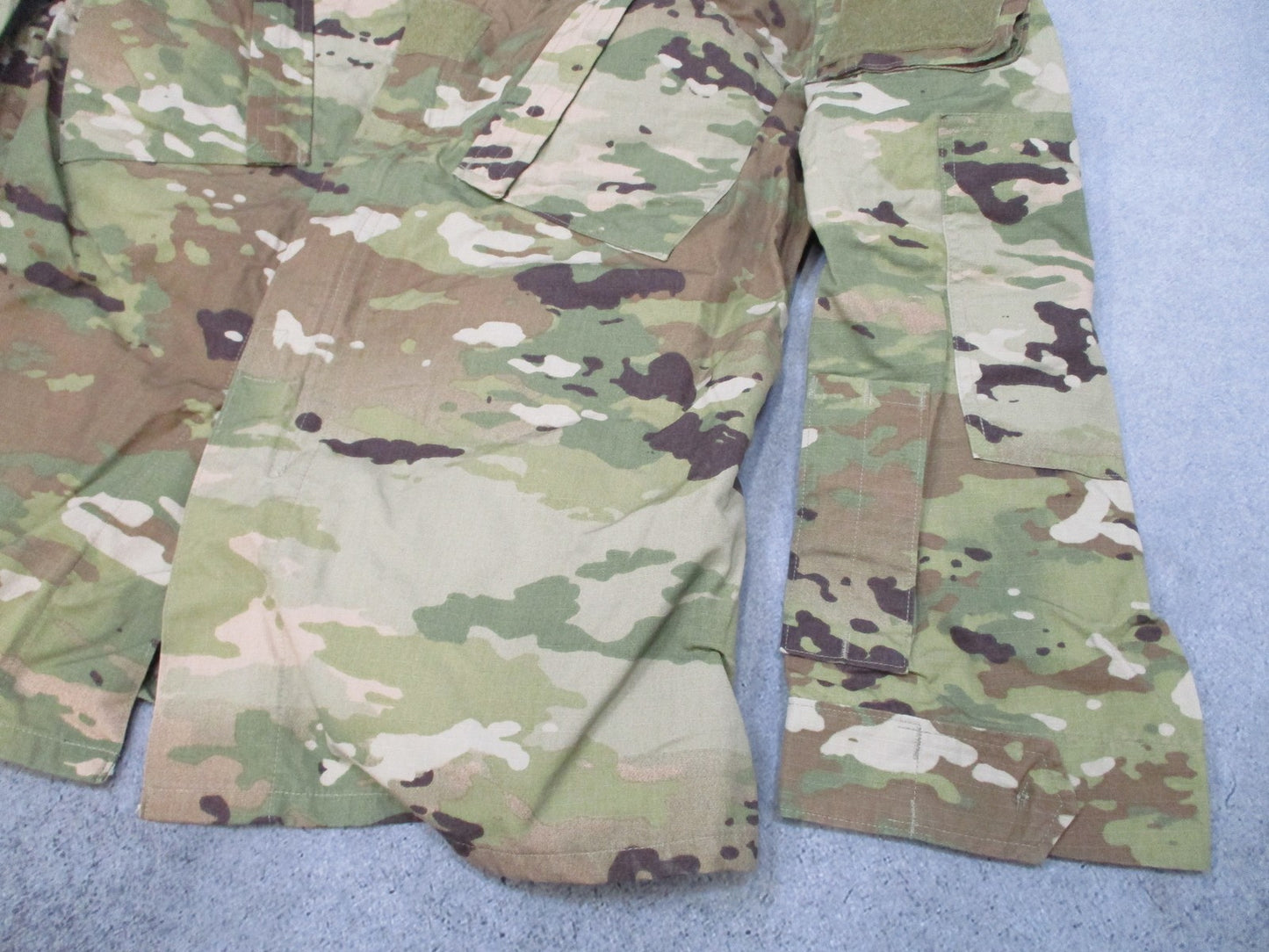 USGI Scorpion OCP Army Combat Uniform ACU Coat Large Long New Top 50/50 NYCO