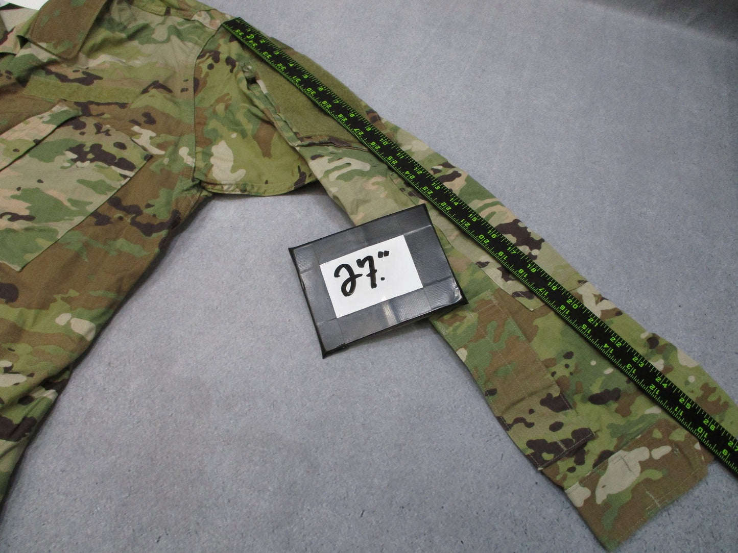 USGI Scorpion OCP Army Combat Uniform ACU Coat Large Long New Top 50/50 NYCO