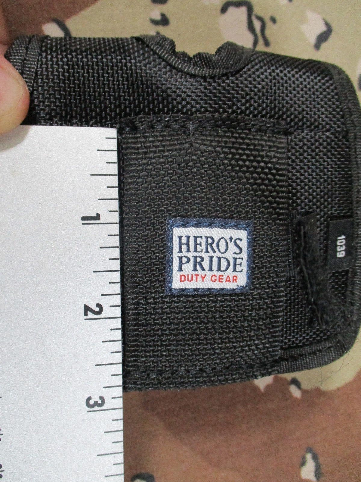 Hero's Pride 1039 Double Speed Loader Pouch Universal Fit Revolver Ammo Pouch