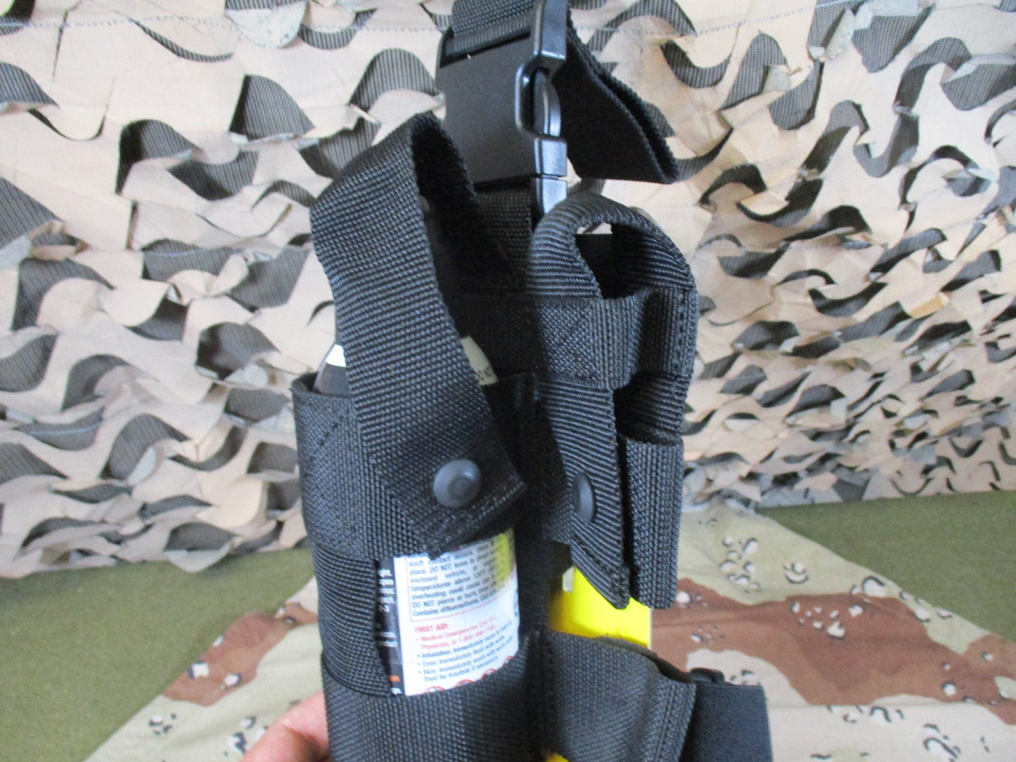 Polanco MK-9 Corrections Spray Holster with Light Holder New