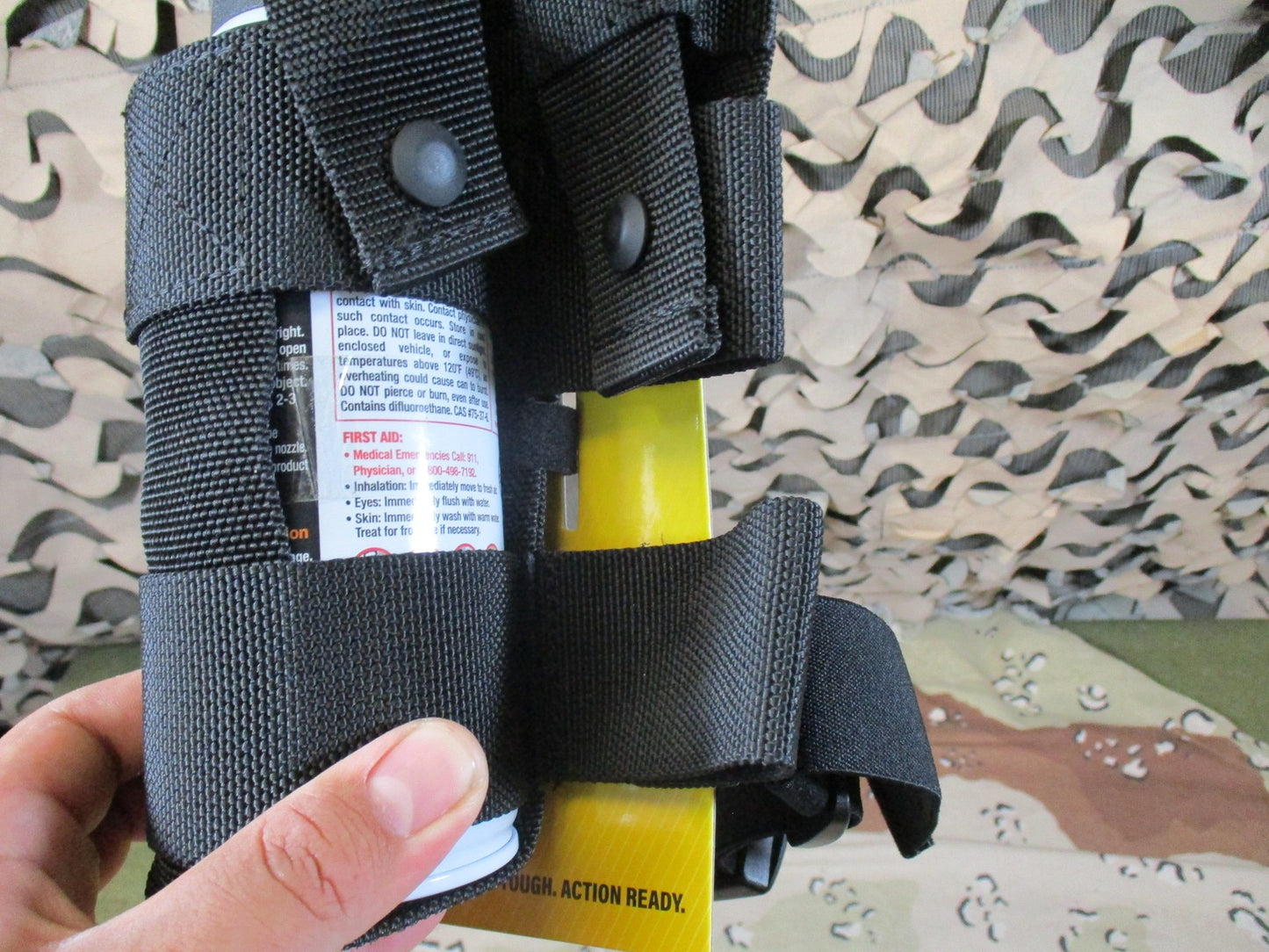Polanco MK-9 Corrections Spray Holster with Light Holder New