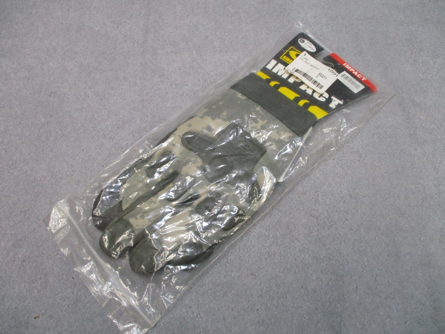 Army UCP Ringers Gloves SF Air Impact Glove ACU X-Large Tactical Work Gloves