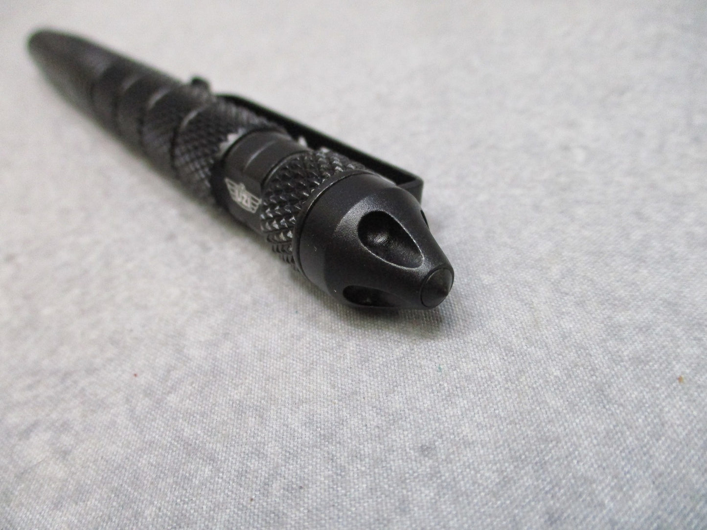 UZI Tactical Glassbreaker Pen UZI-TACPEN2-BK Carbide Tip Aircraft Aluminum New
