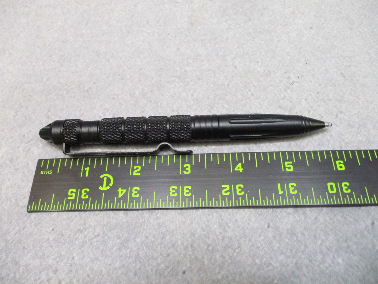 UZI Tactical Glassbreaker Pen UZI-TACPEN2-BK Carbide Tip Aircraft Aluminum New