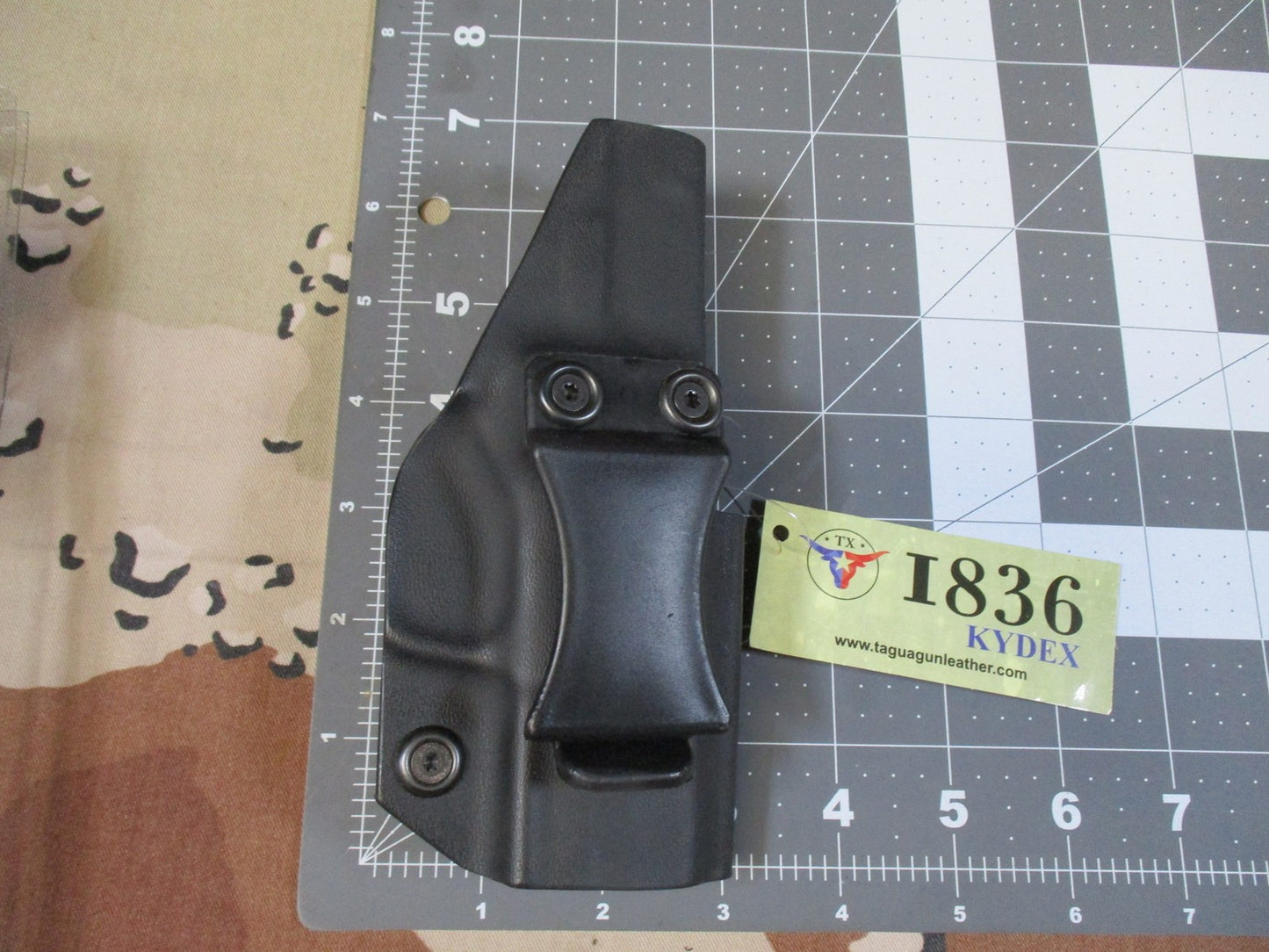 New 1836 Tagua Kydex Holster Optic Ready for Springfield Hellcat 3" Ambi IWB/OWB