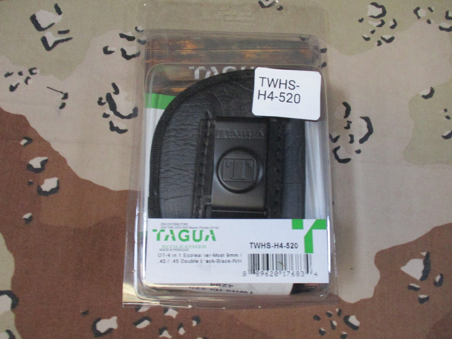 Tagua Gunleather 4-in-1 Holster Fits Most 9mm .40 .45 Double Stack Right Hand