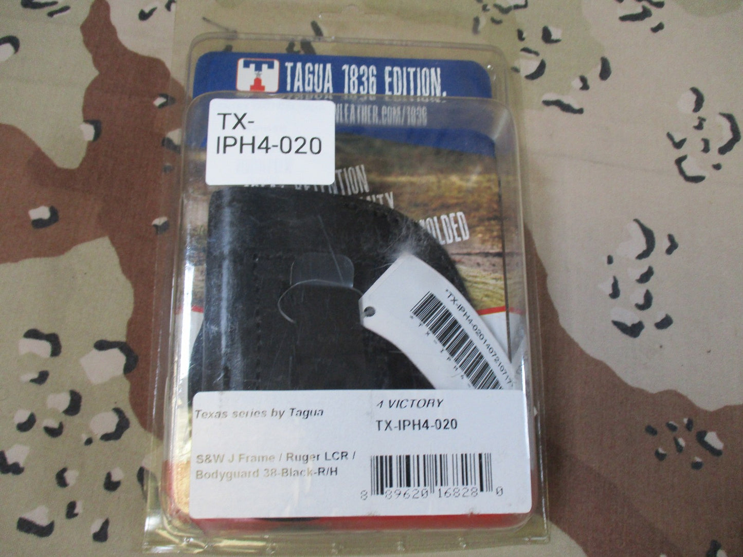 Tagua 1836 Edition Leather IWB Holster for S&W J Frame Ruger LCR Right Hand