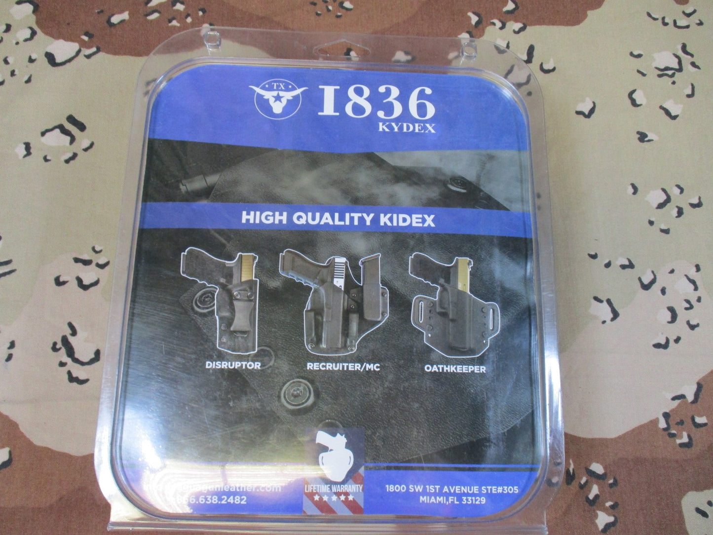 1836 Kydex Holster for S&W Shield 9mm/.40 Right Hand - Open Box