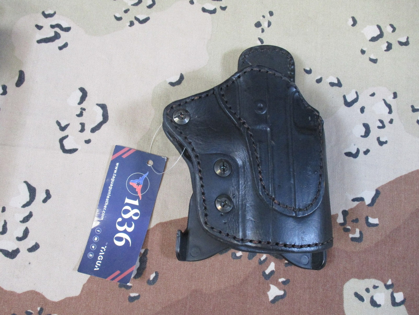 1836 by Tagua Leather Holster Optics Ready Glock 19/X Compact Right Hand New