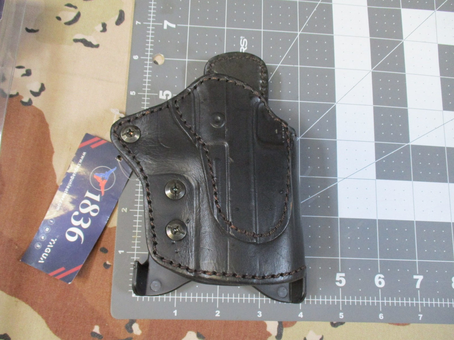 1836 by Tagua Leather Holster Optics Ready Glock 19/X Compact Right Hand New