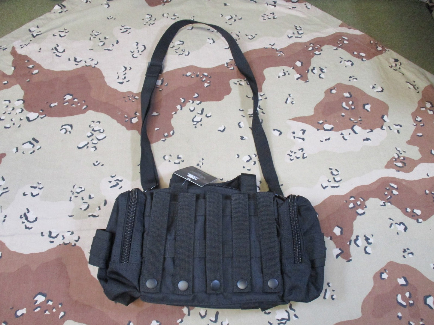 Tactical Medical Pouch MOLLE Shoulder Bag Black MED First Aid Utility Gear New