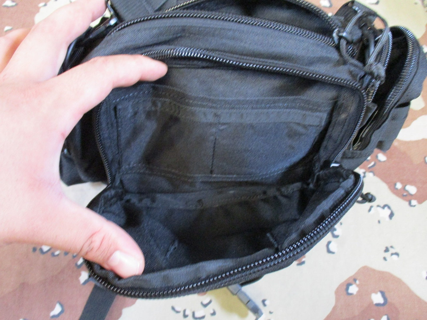 Tactical Medical Pouch MOLLE Shoulder Bag Black MED First Aid Utility Gear New