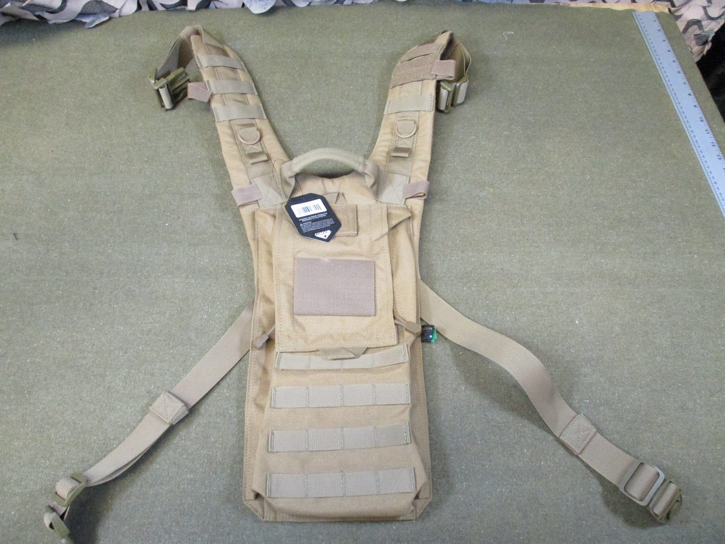 Condor 242-498 Coyote Brown Hydro Harness Tactical Hydration Carrier MOLLE New