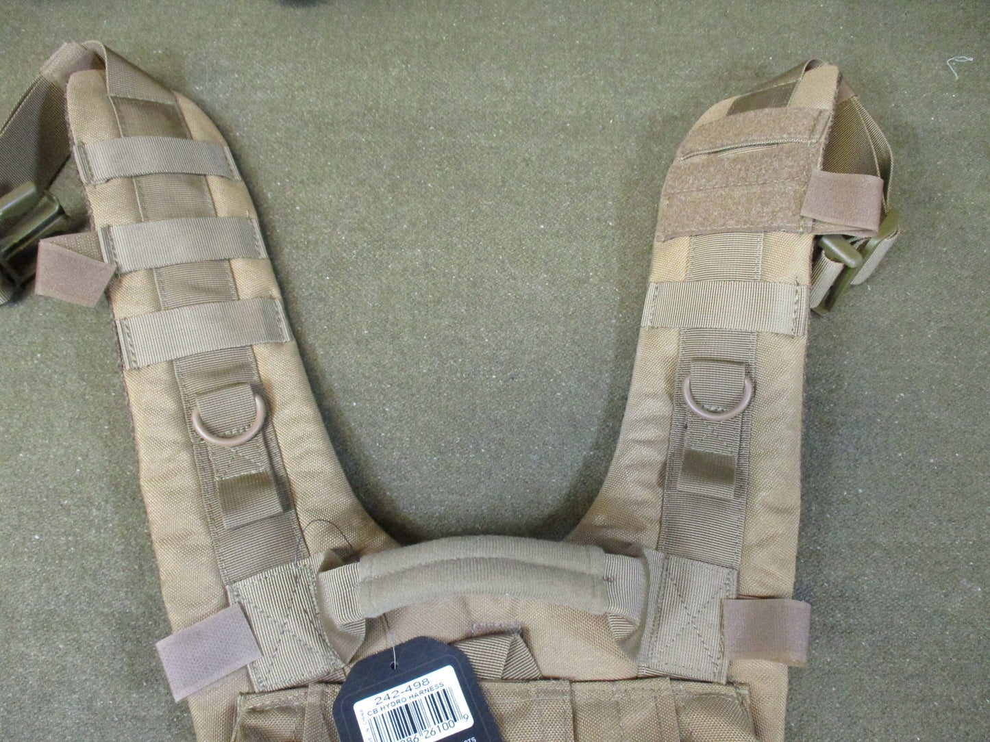 Condor 242-498 Coyote Brown Hydro Harness Tactical Hydration Carrier MOLLE New