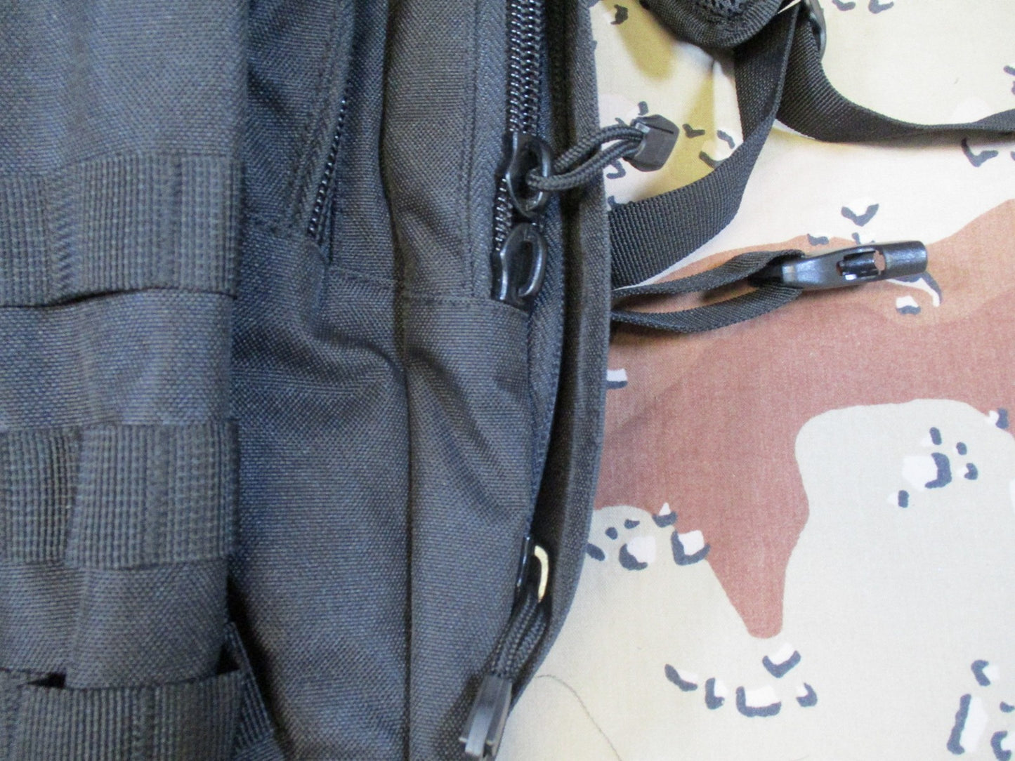 Tactical MOLLE Hydration Pack Backpack Black Modular Utility Bag