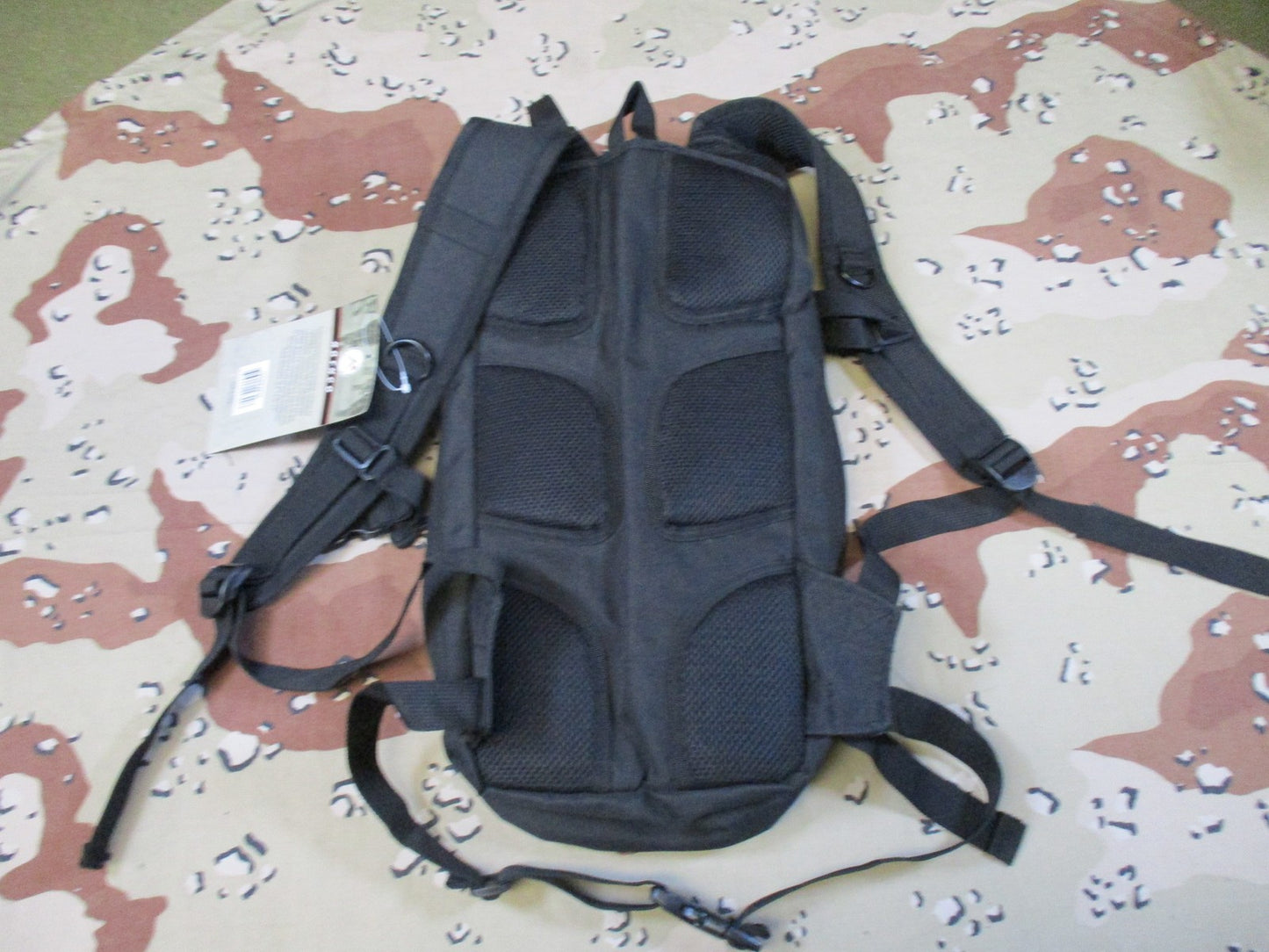 Tactical MOLLE Hydration Pack Backpack Black Modular Utility Bag