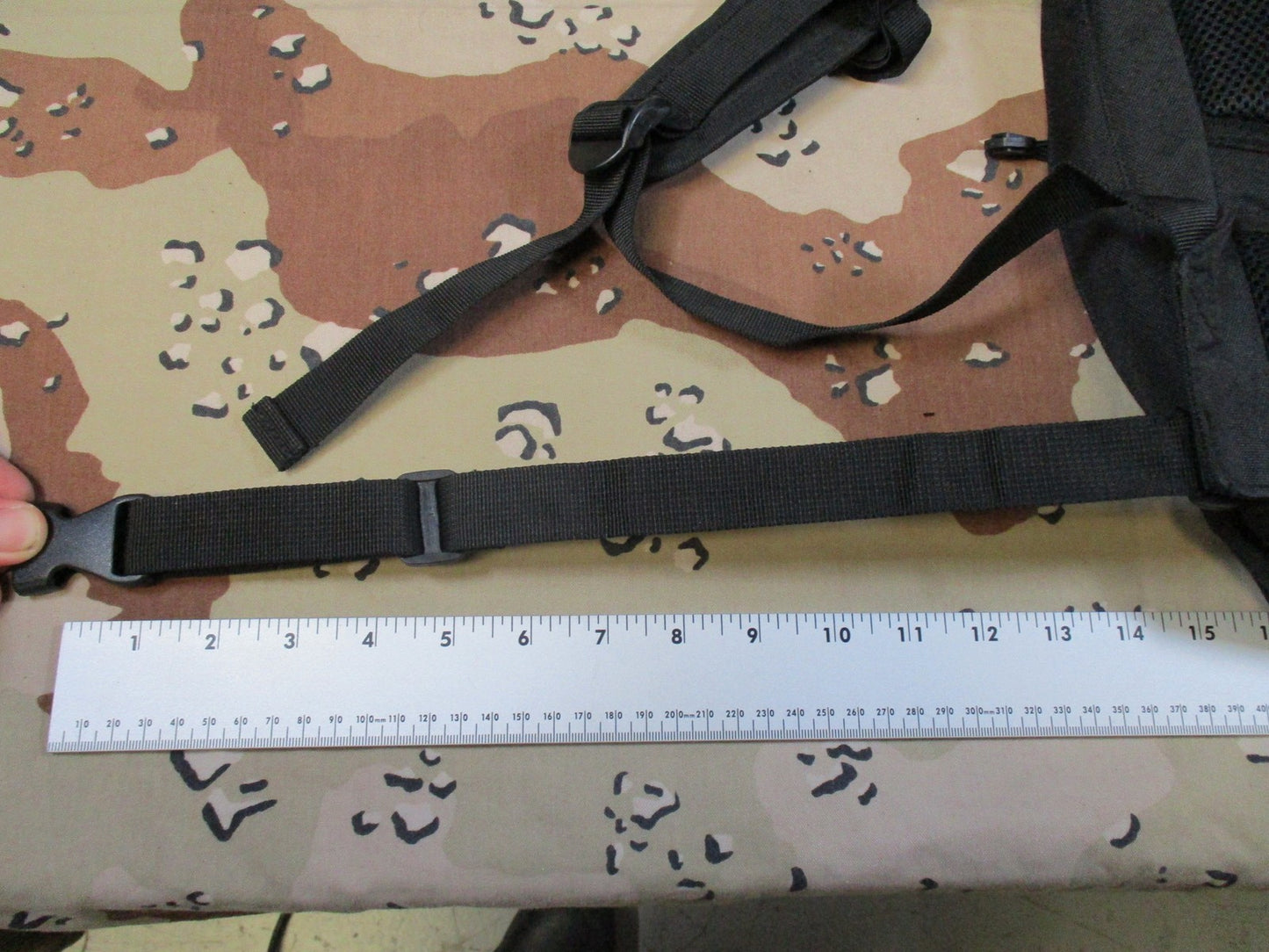 Tactical MOLLE Hydration Pack Backpack Black Modular Utility Bag