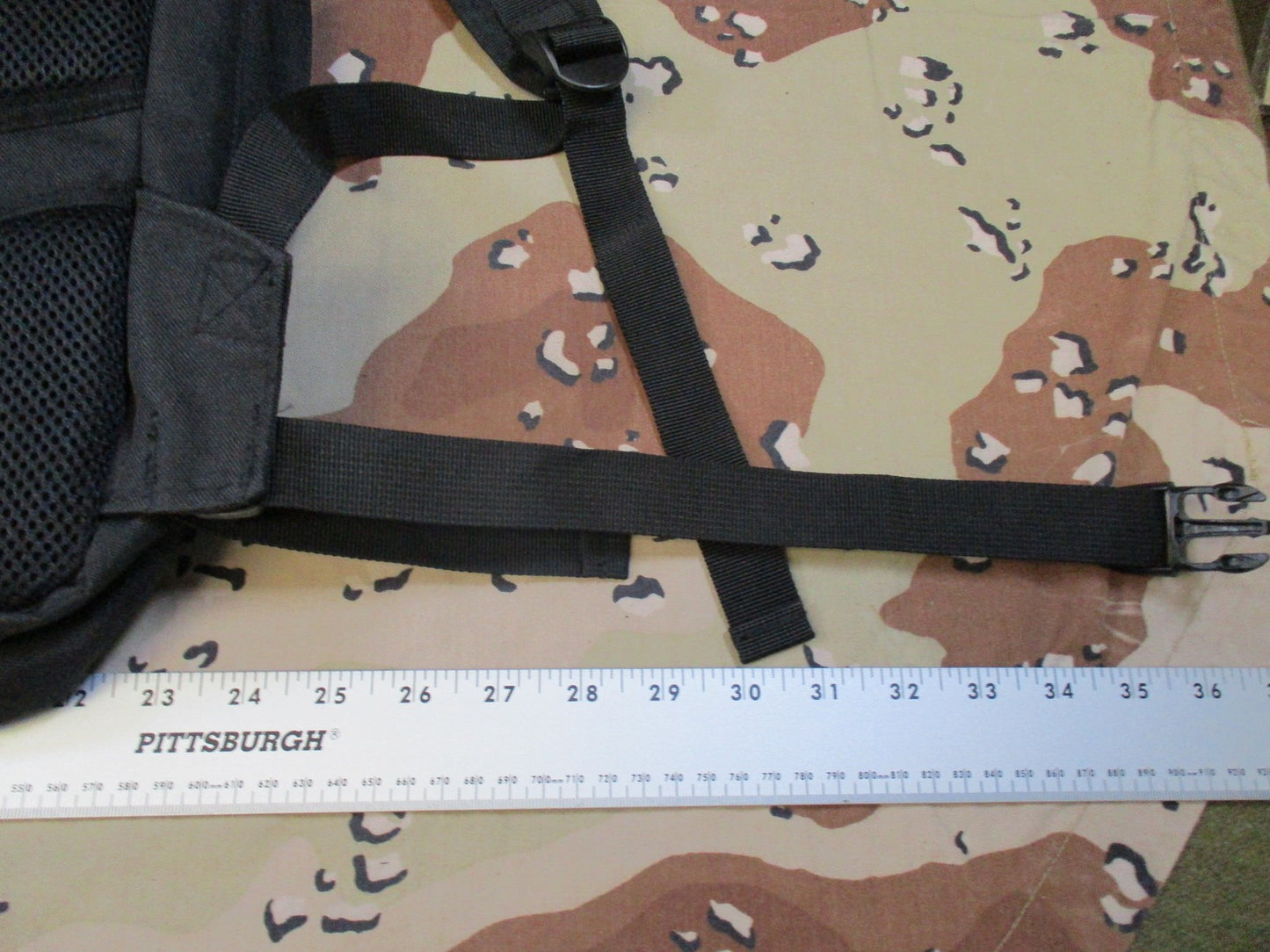 Tactical MOLLE Hydration Pack Backpack Black Modular Utility Bag