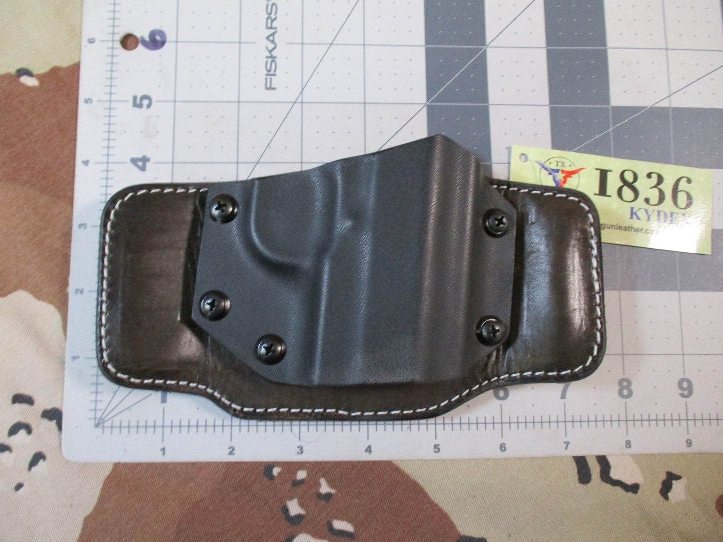 1836 Tagua Kydex Leather Holster for 1911 with Rail Right Hand New 240