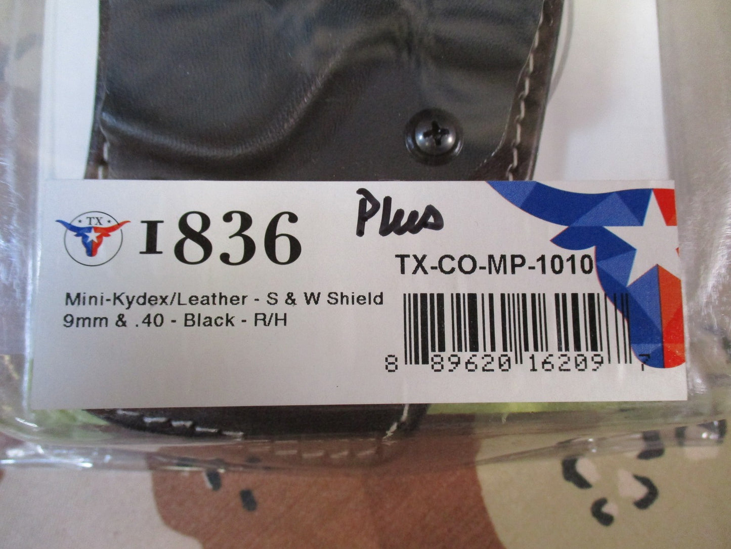 Tagua 1836 Holster S&W Shield 9mm .40 Right Hand IWB Belt Slide New OWB