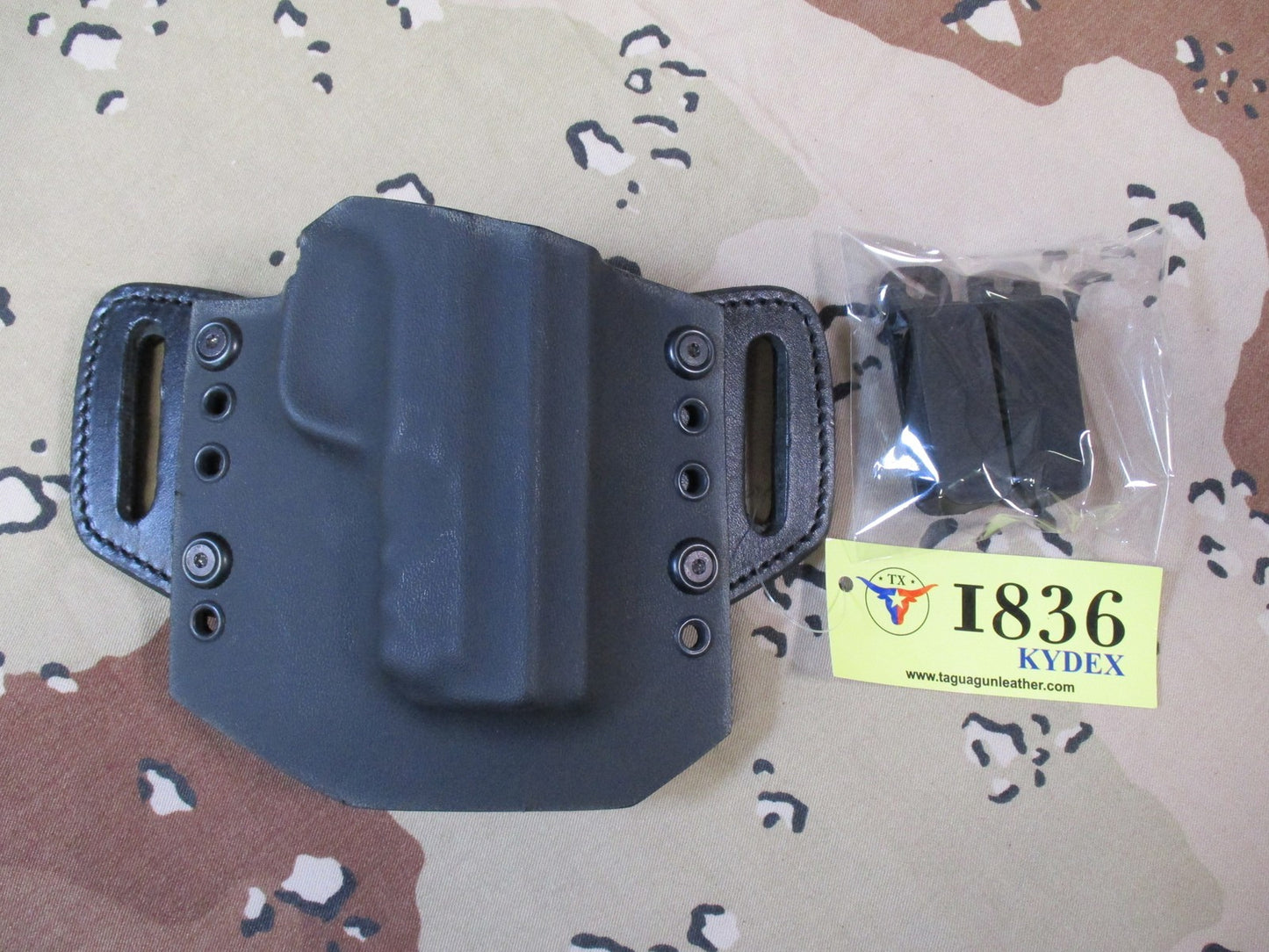 1836 Tagua Oathkeeper 1045 Kydex Holster S&W Shield 380 Right Hand New