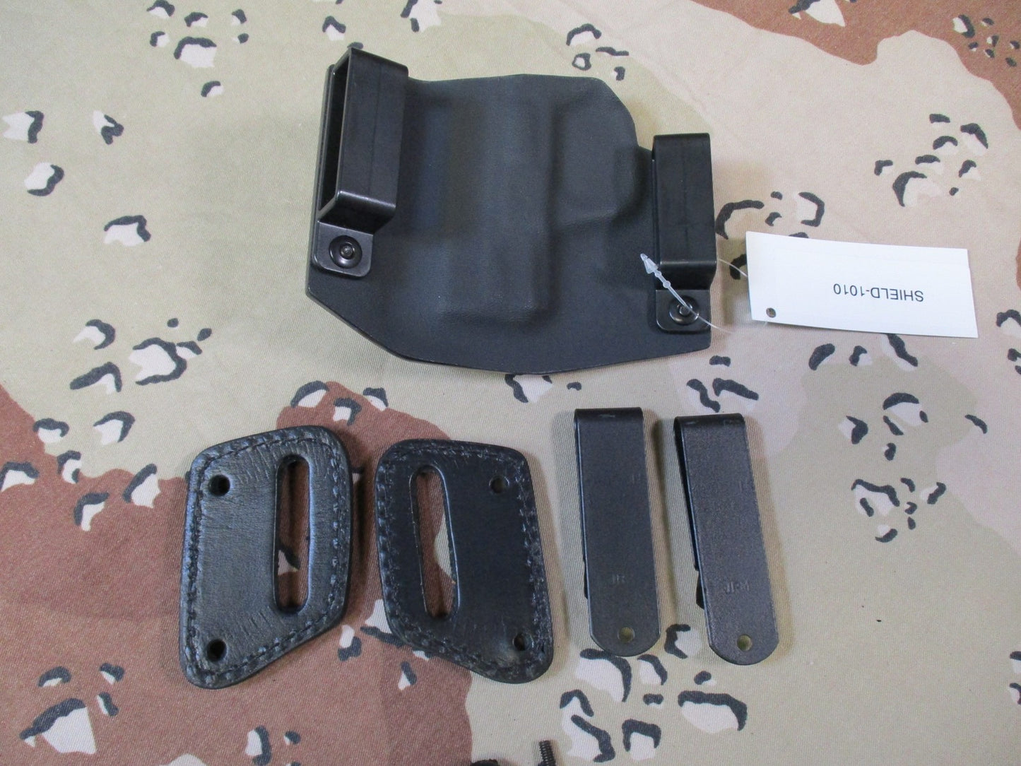 Tagua Gunleather Oathkeeper Kydex Holster for S&W Shield 9mm Right Hand Black