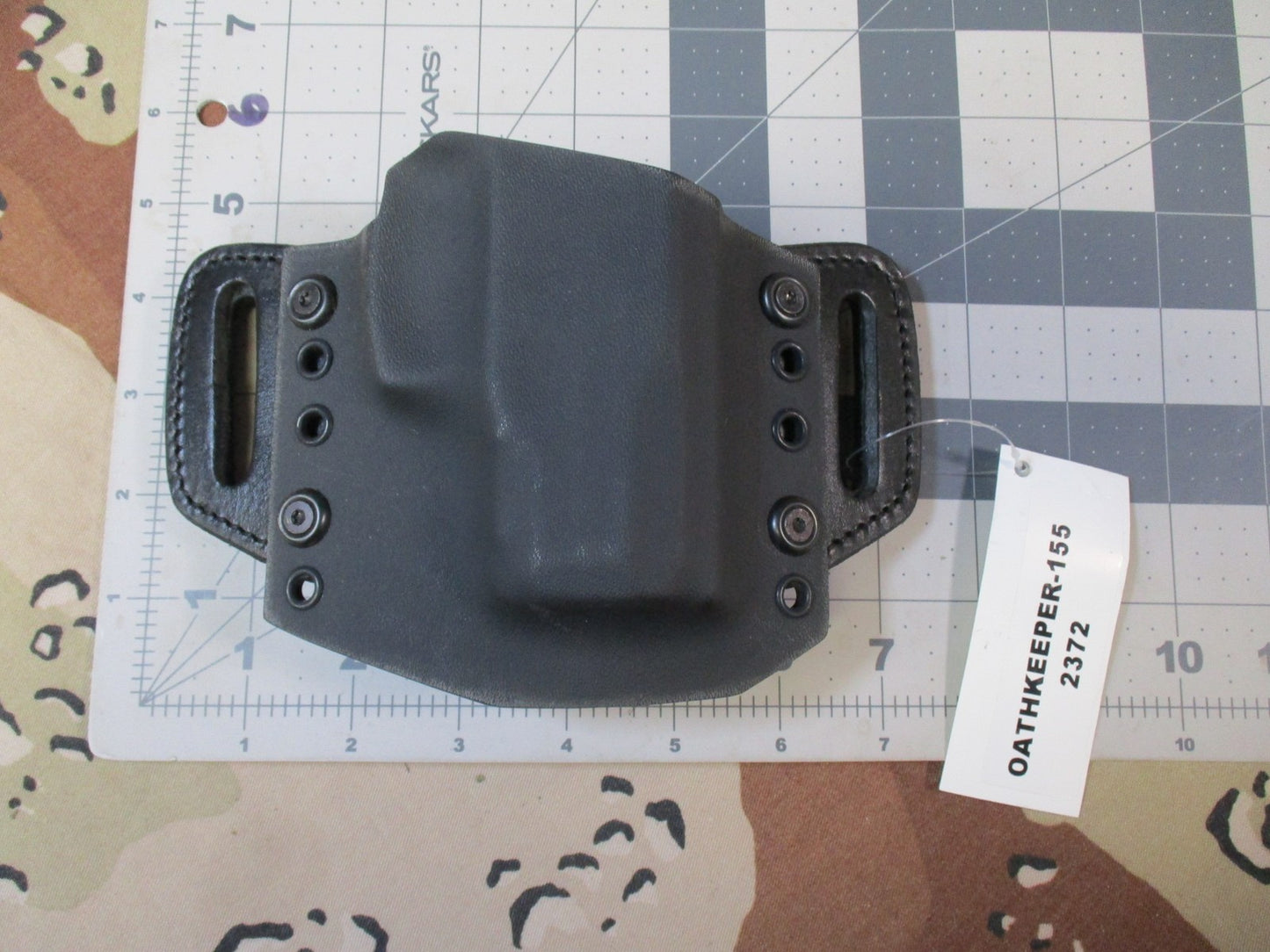 Tagua Gunleather Oathkeeper Kydex Holster for S&W Shield 9mm Right Hand Black