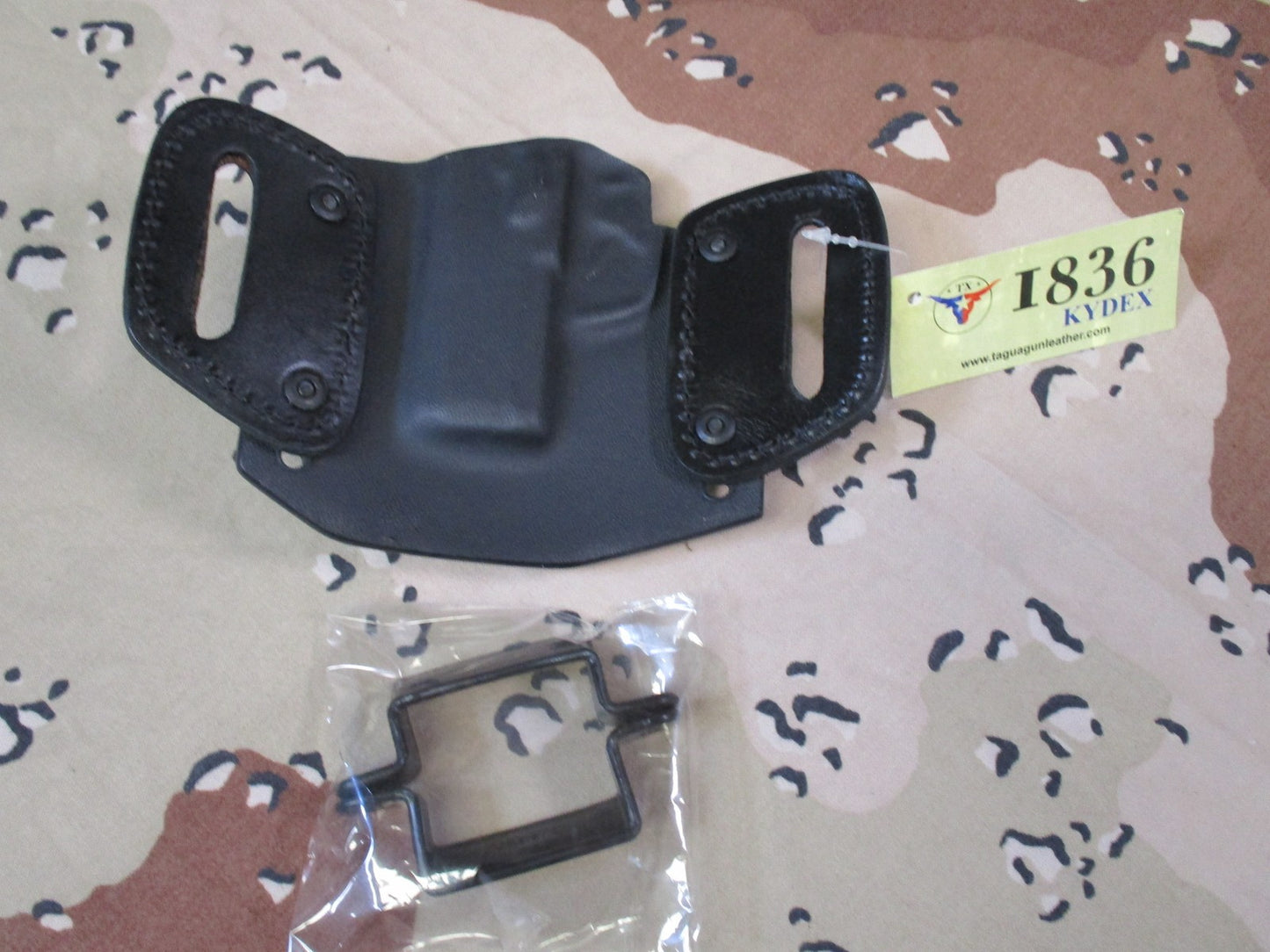 1836 Oathkeeper-490 Optic Ready Kydex Leather Holster Sig Sauer P365 Right H