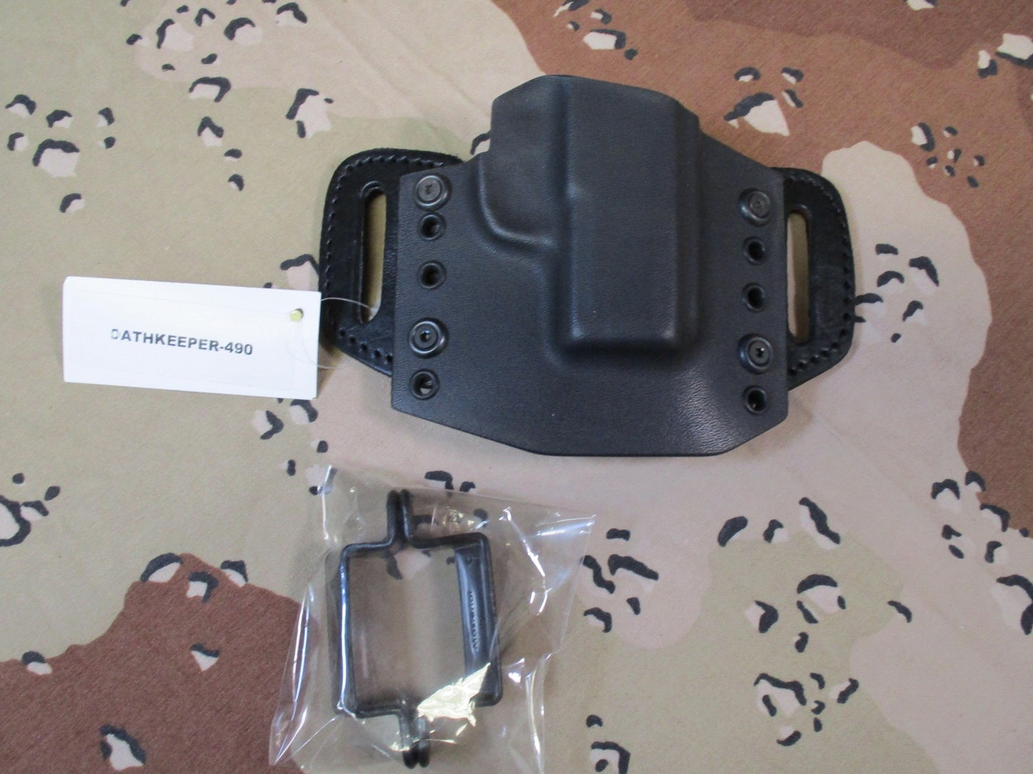 1836 Oathkeeper-490 Optic Ready Kydex Leather Holster Sig Sauer P365 Right H