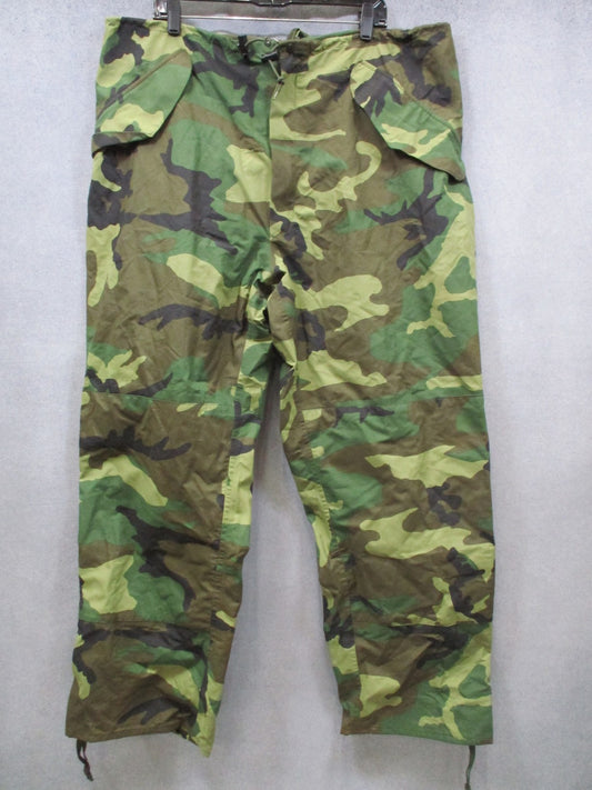 USGI Military Gore-Tex Woodland M81 Cold Weather Trousers Men's X-Large Long