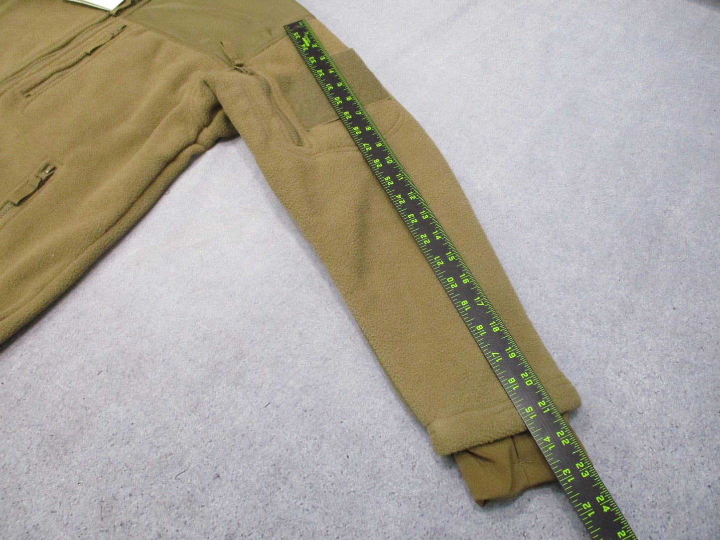 New Rothco Spec Ops Tactical Fleece Jacket Coyote Brown Size Small