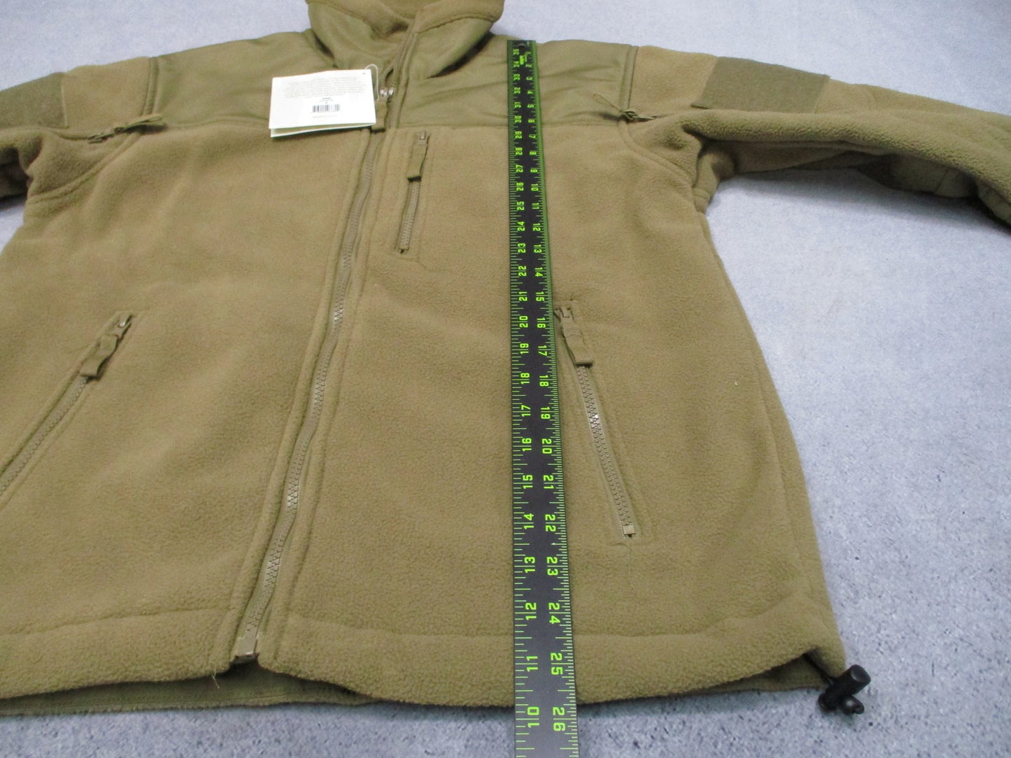 New Rothco Spec Ops Tactical Fleece Jacket Coyote Brown Size Small