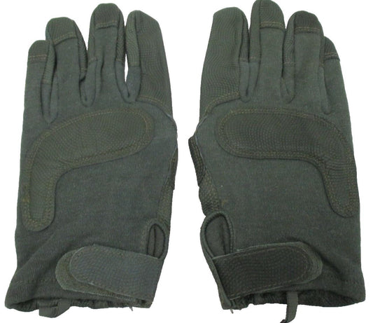 NEW MILITARY Army Combat Gloves Goat Skin Green Leather HWI X-LARGE HCG 0014