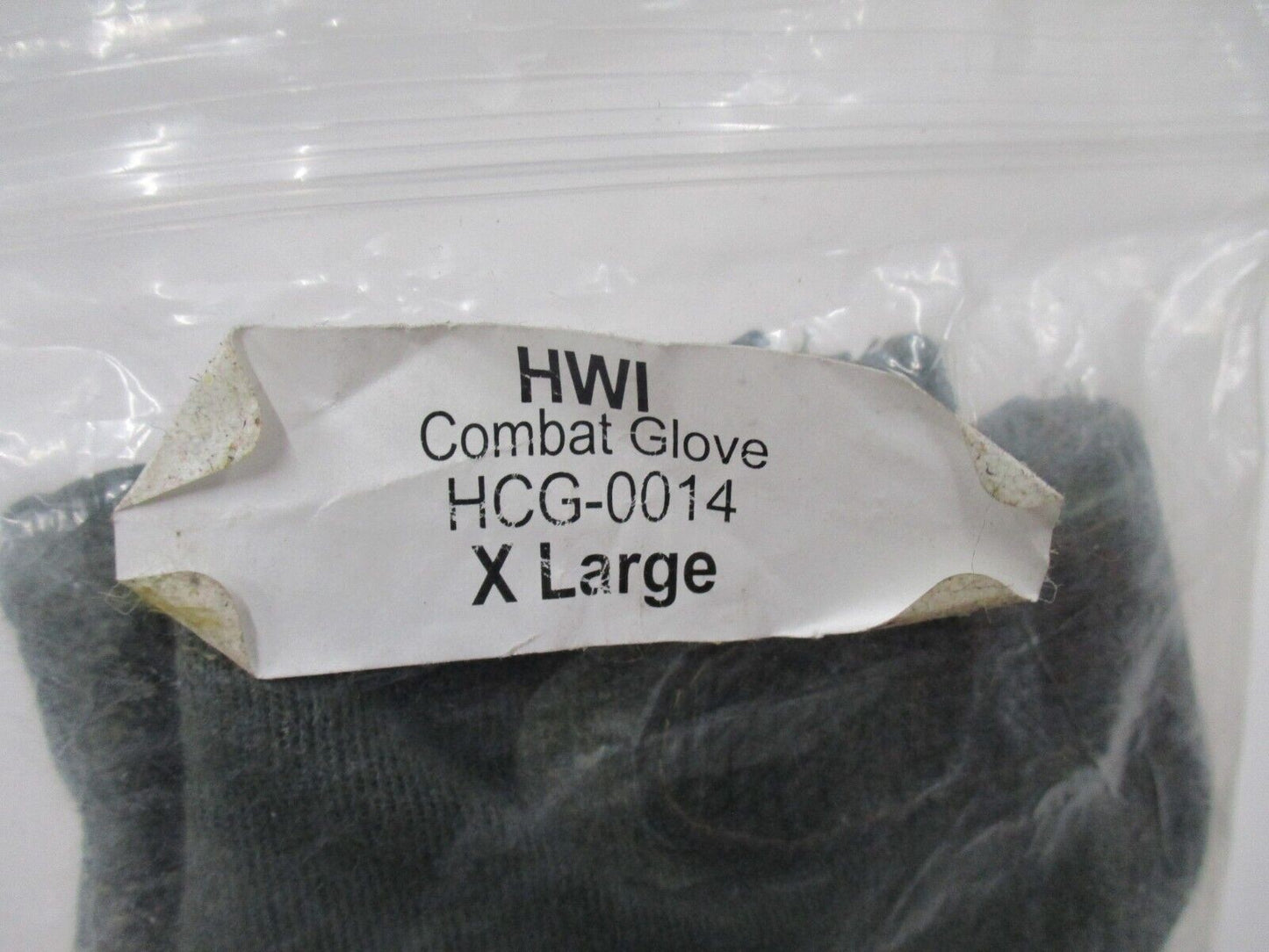 NEW MILITARY Army Combat Gloves Goat Skin Green Leather HWI X-LARGE HCG 0014