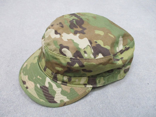 Sam Bonk Uniform Co. Patrol Cap MultiCam Size 7 3/4 Military Hat Used