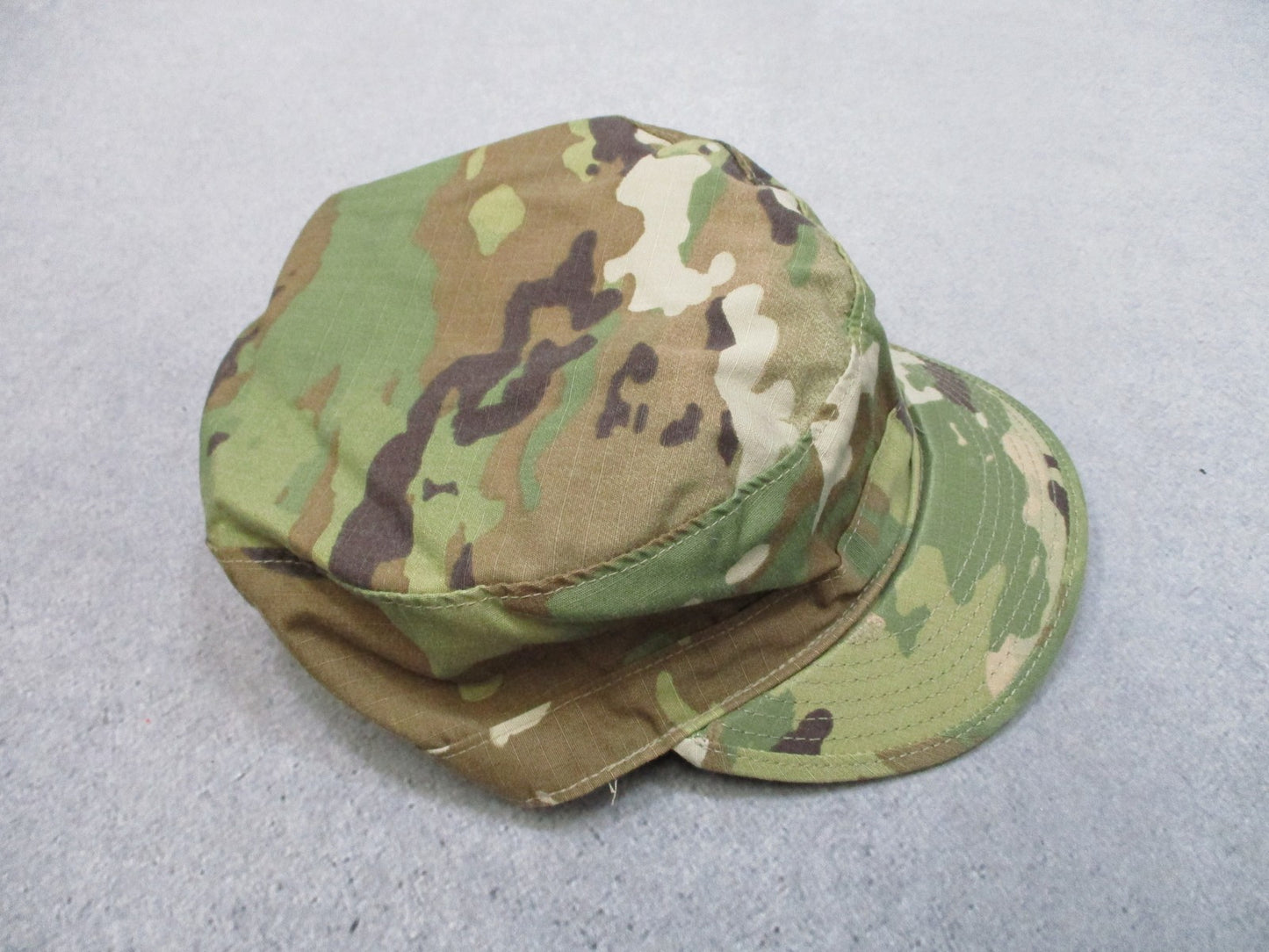 Sam Bonk Uniform Co. Patrol Cap MultiCam Size 7 3/4 Military Hat Used