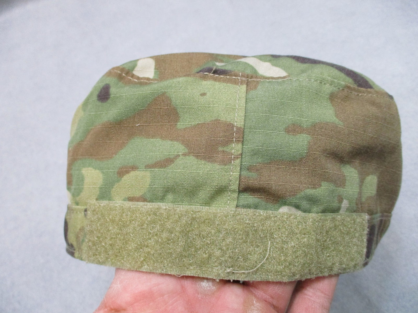 Sam Bonk Uniform Co. Patrol Cap MultiCam Size 7 3/4 Military Hat Used