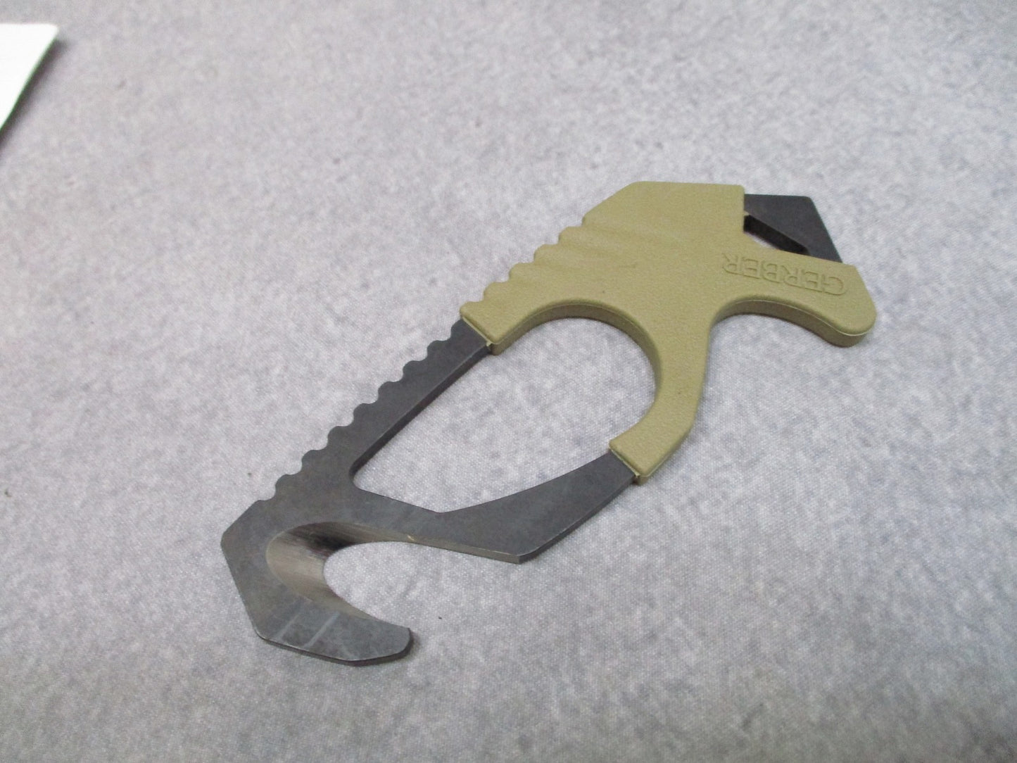 Gerber GHK TAN499 Strap Cutter w/ Glass Breaker - New - Free Shipping