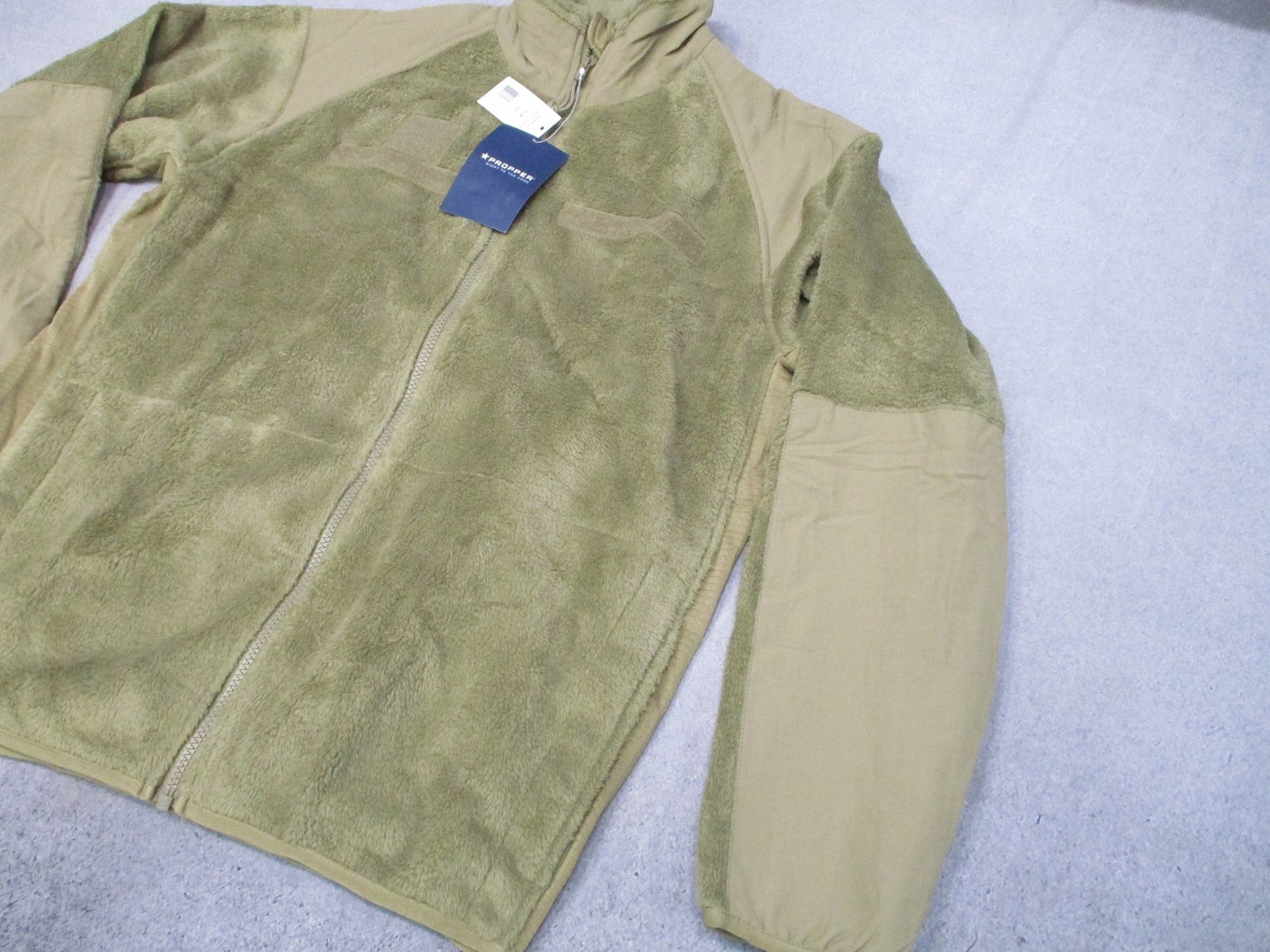 New Propper Gen III Fleece Jacket Tan Small Regular Tactical Full Zip