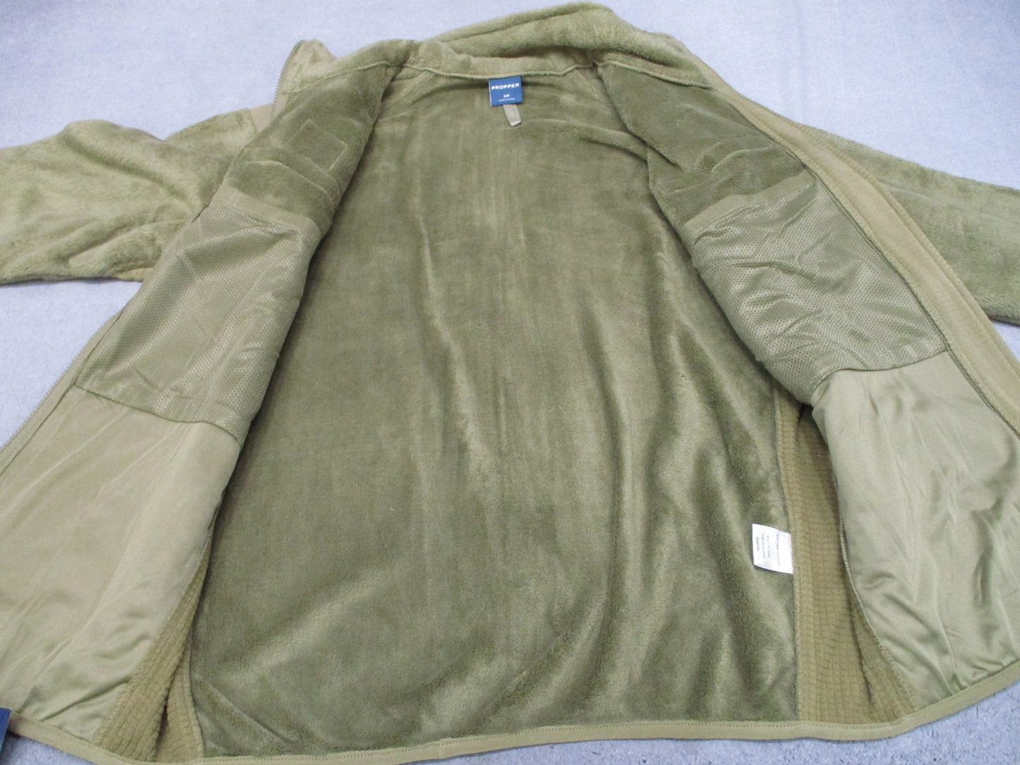 New Propper Gen III Fleece Jacket Tan Small Regular Tactical Full Zip