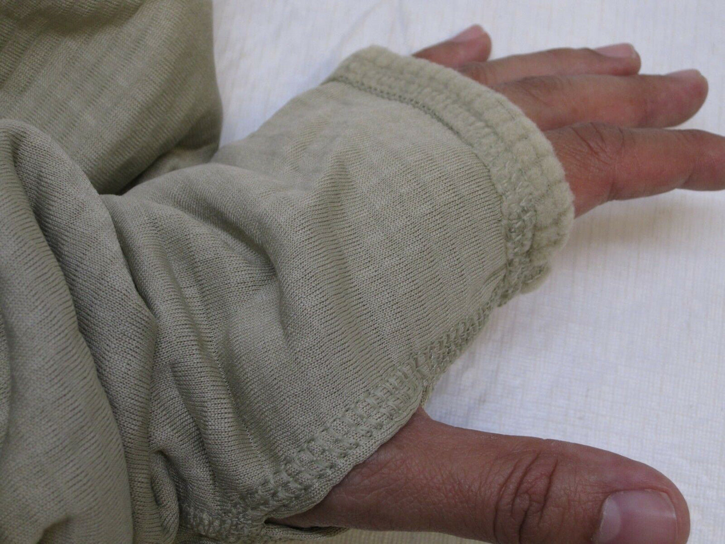 GEN III ARMY TAN WAFFLE TOP X-LARGE/X-LONG GRID FLEECE MID-WEIGHT SHIRT LEVEL 2