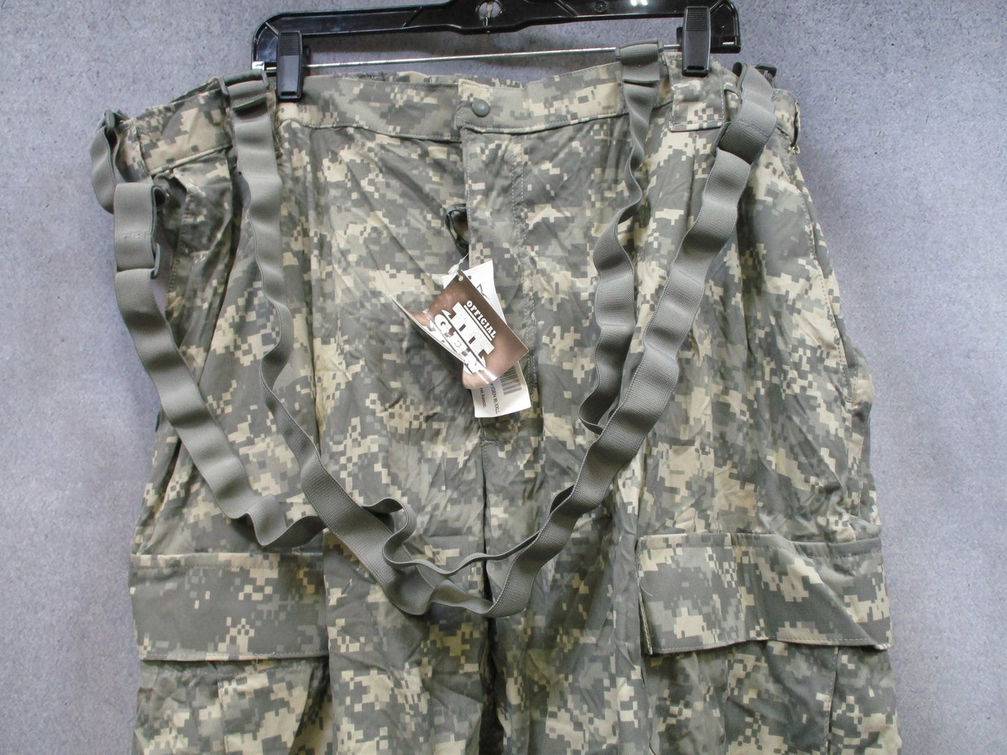 US Army ECWCS Soft Shell Cold Weather Trousers ACU Digital Camo XXL-L New