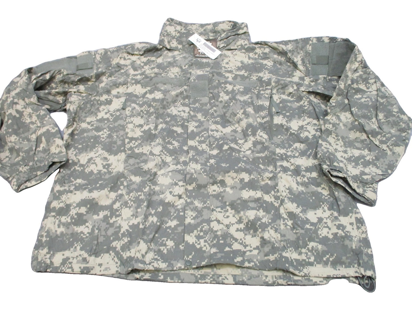 ADS ECWCS Jacket Soft Shell Cold Weather ACU Camo XXL-L Nylon Spandex NEW