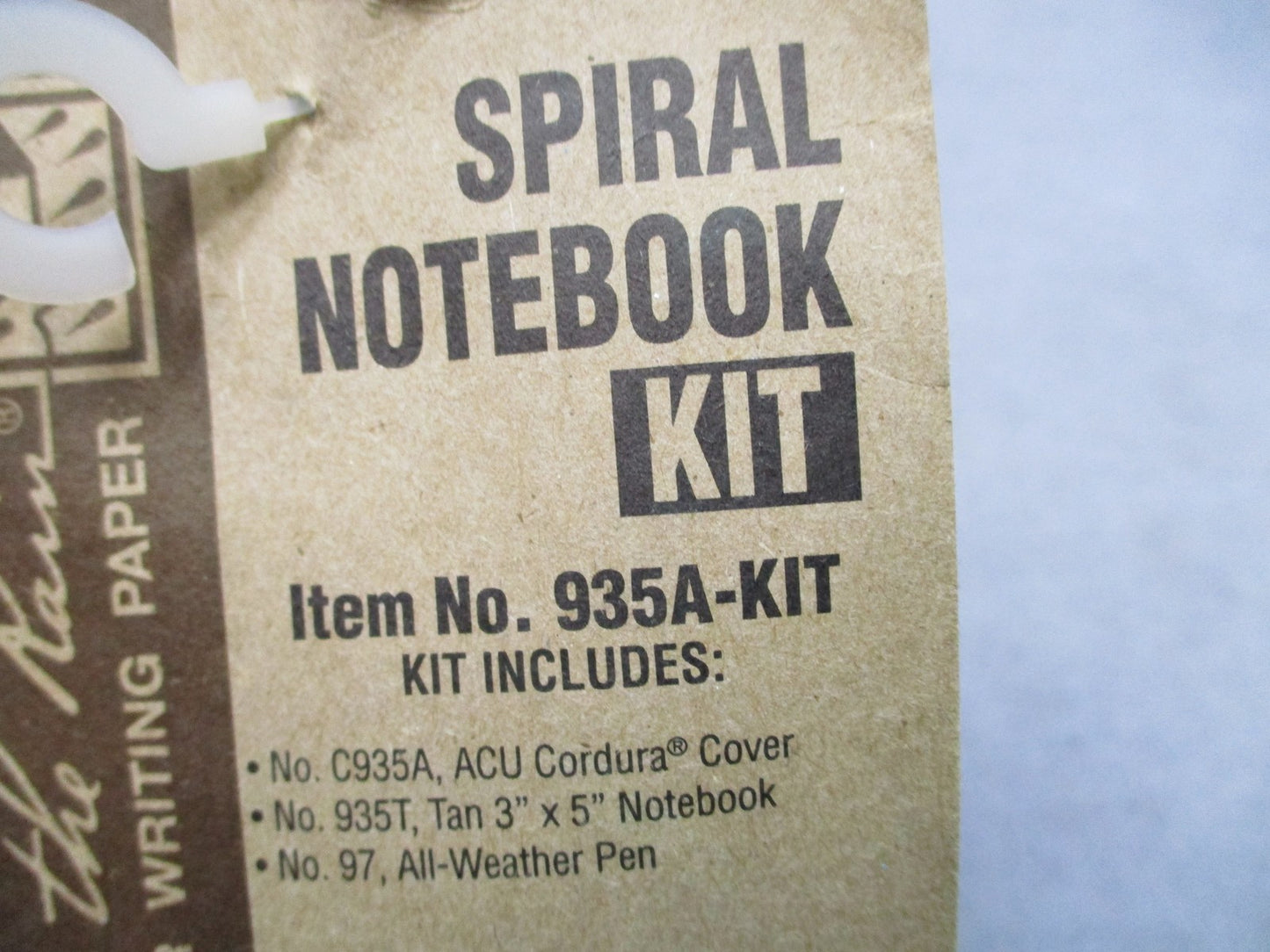 Rite in the Rain 935A-KIT All-Weather Notebook Kit ACU Cover Pen UCP