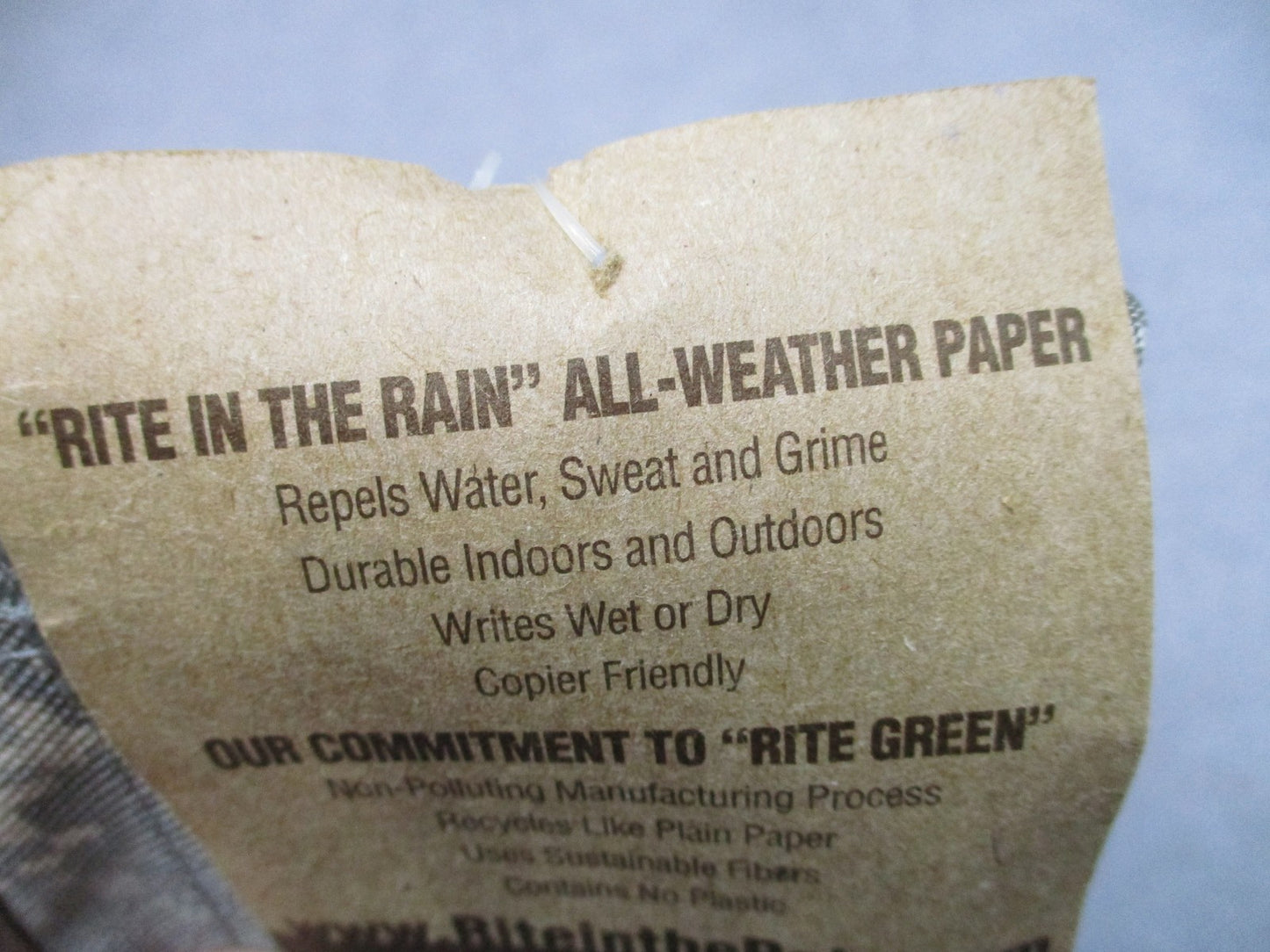 Rite in the Rain 935A-KIT All-Weather Notebook Kit ACU Cover Pen UCP