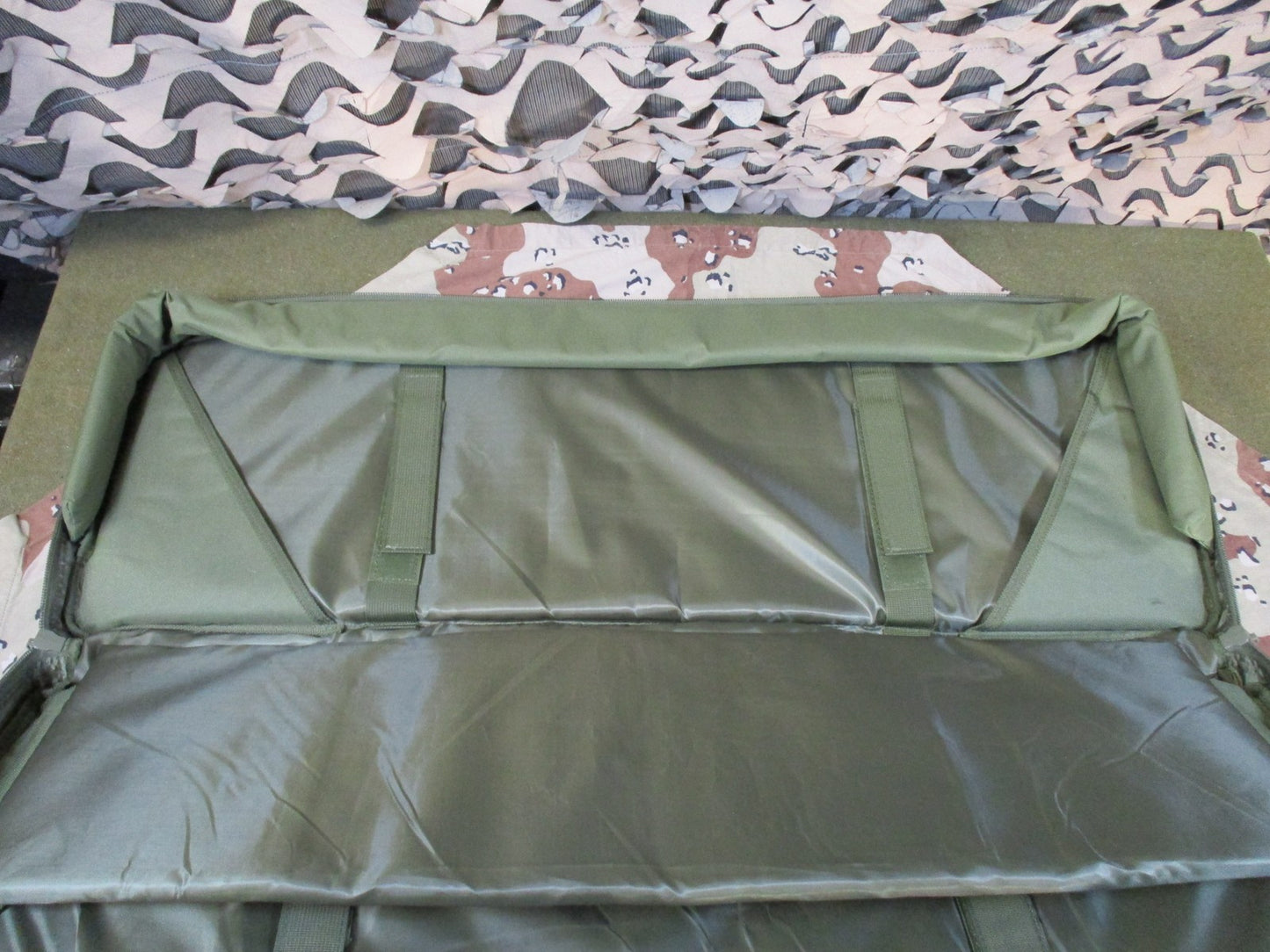 VISM by NcStar Tactical double Rifle Case Olive Drab MOLLE Padded Bag